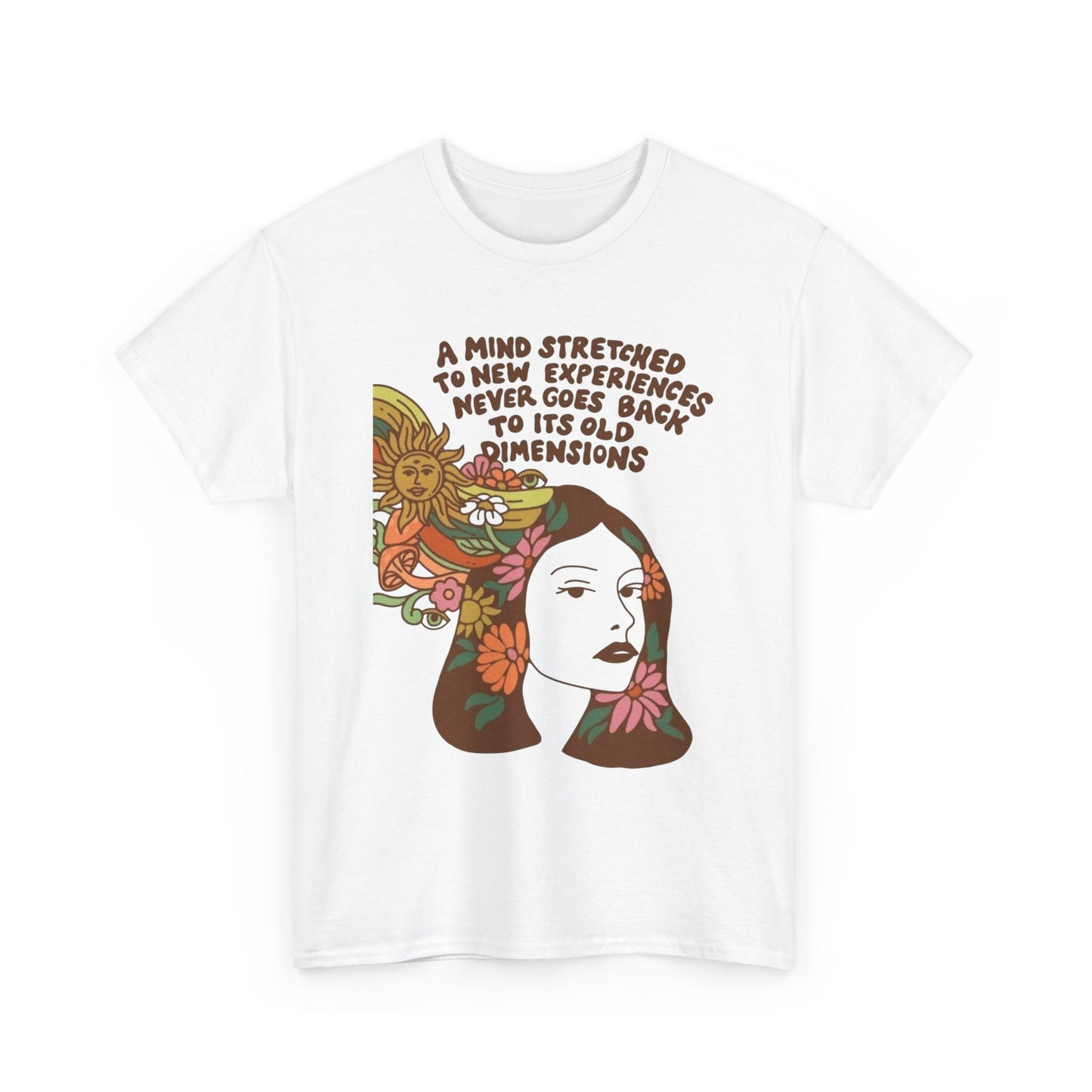 NEW Experiences Traveler Graphic T Shirt NEW ADULT Unisex Heavy Cotton Tee