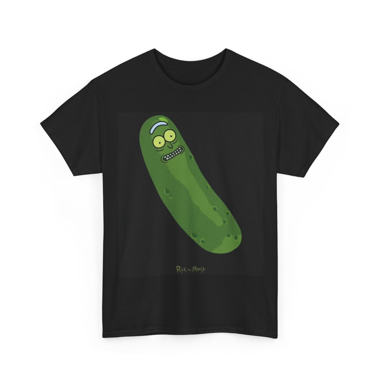 Rick And Morty Pickle Tshirt Cartoon Retro Unisex Heavy Cotton Tee