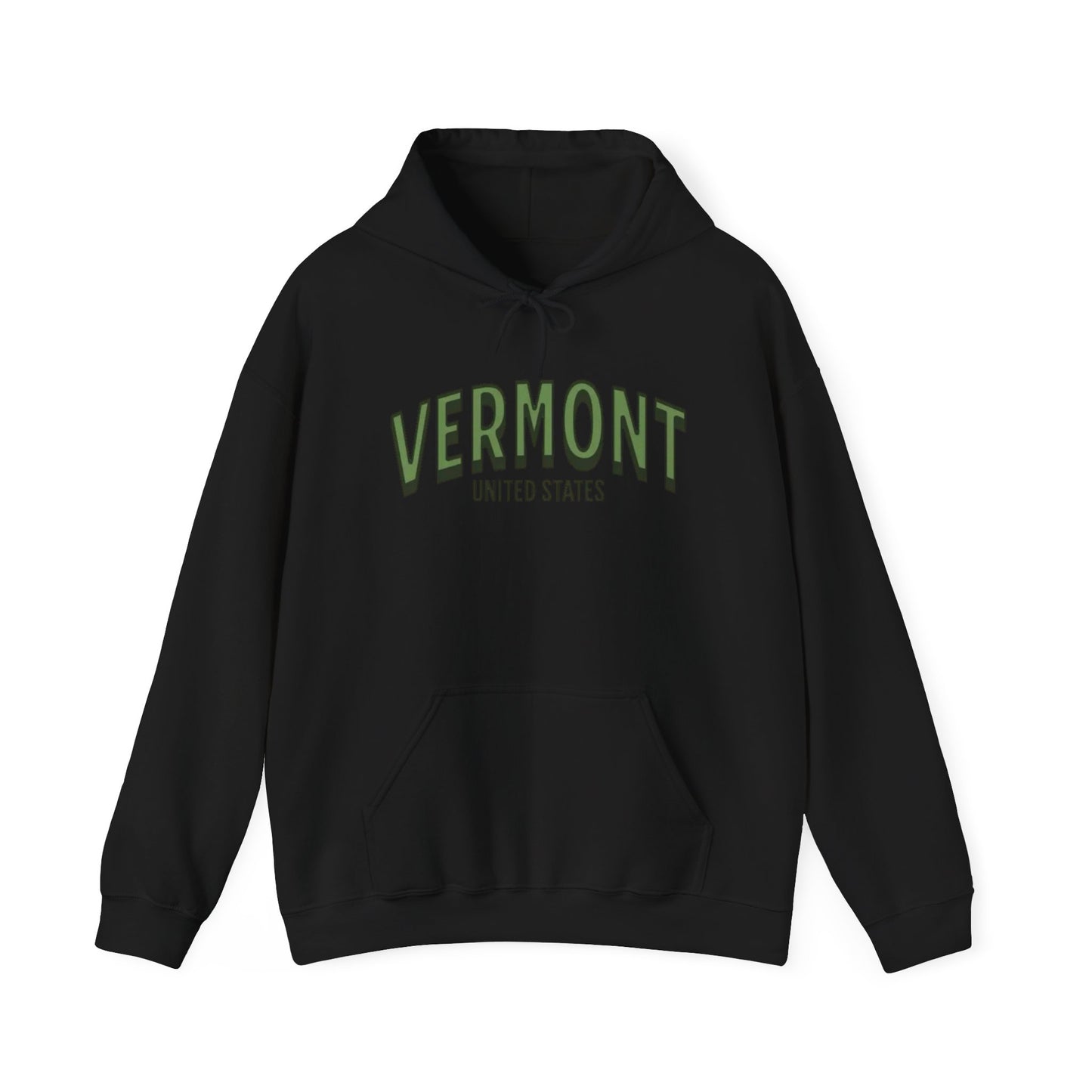 Vermont United States Graphic Hoodie Heavy Blend Sweatshirt NEW
