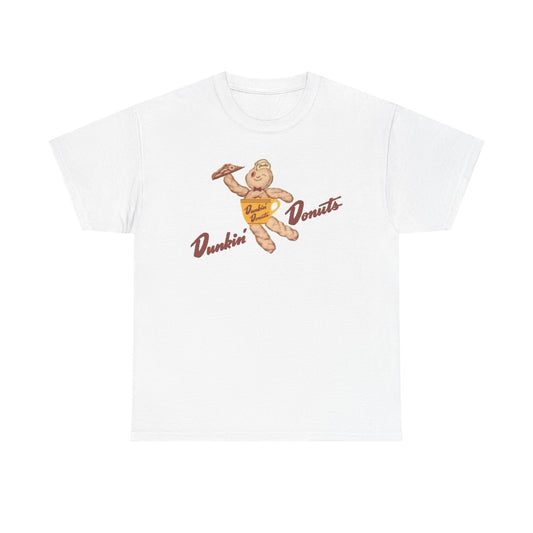 Dunkin’ Donuts T-shirt vintage retro logo Boston graphic Unisex Heavy Cotton Tee