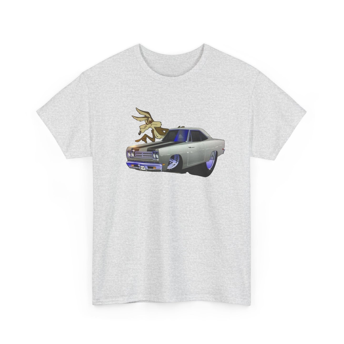 Plymouth Roadrunner Classic Graphic T Shirt Unisex Heavy Cotton Tee NEW