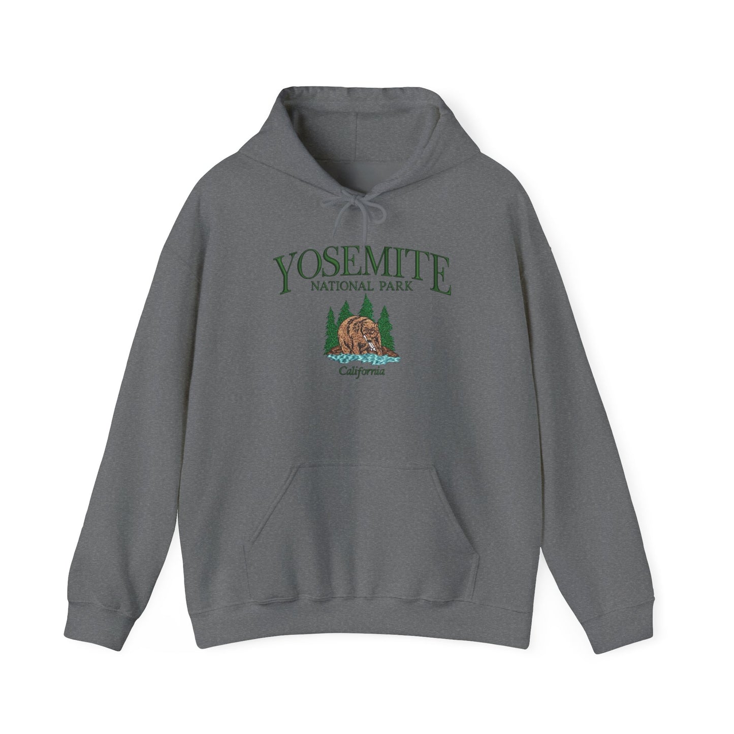 Yosemite National Park Graphic Hoodie Heavy Blend Sweatshirt NEW