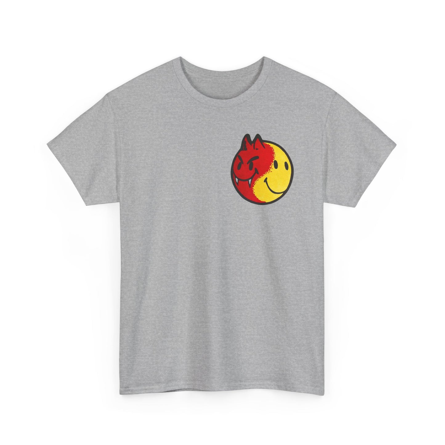 Ying Yang Fireball Skateboards Graphic T Shirt Unisex Heavy Cotton Tee Gift New