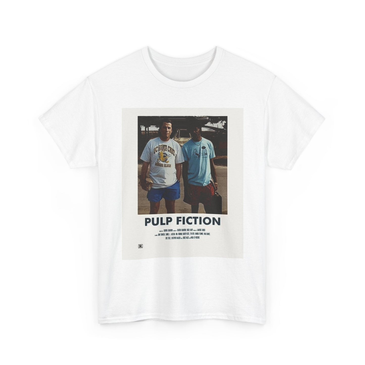 Pulp Fiction Graphic T Shirt Retro Unisex Heavy Cotton Tee