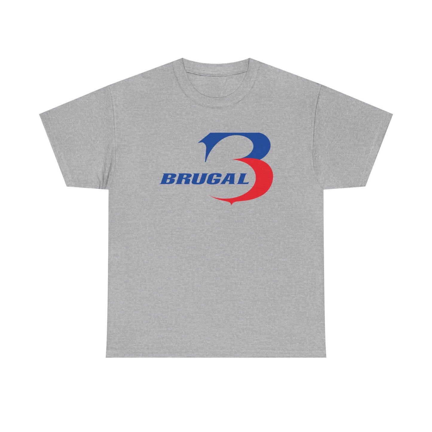 Brugal Rum Logo T Shirt Vintage Dominican Republic Unisex Heavy Cotton Tee