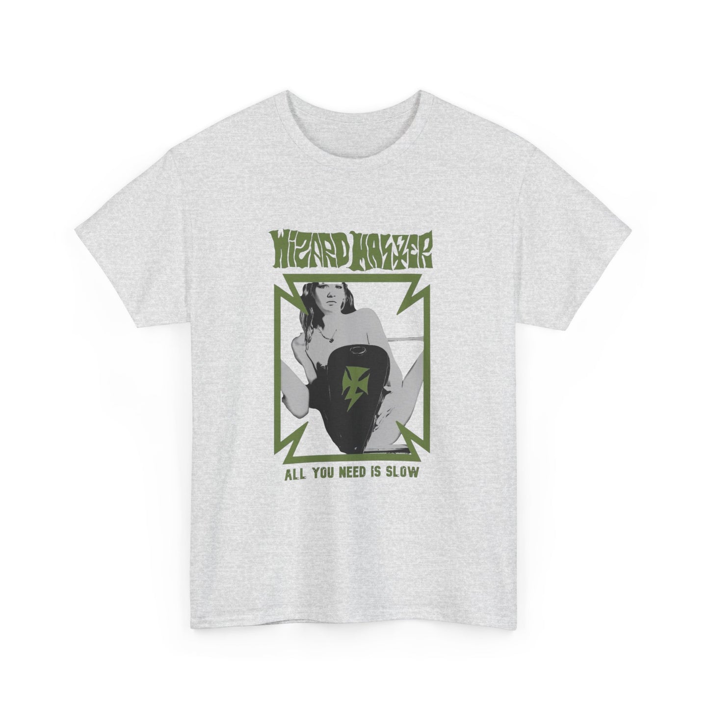 Wizard Master Poster Vintage Graphic T Shirt Unisex Heavy Cotton Tee