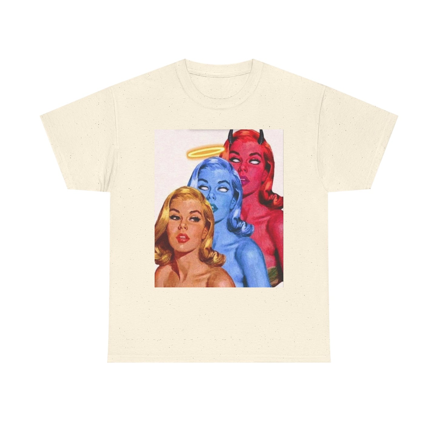 Different Personalities Graphic T-Shirt Women's Heavy Comfy Cotton Tee