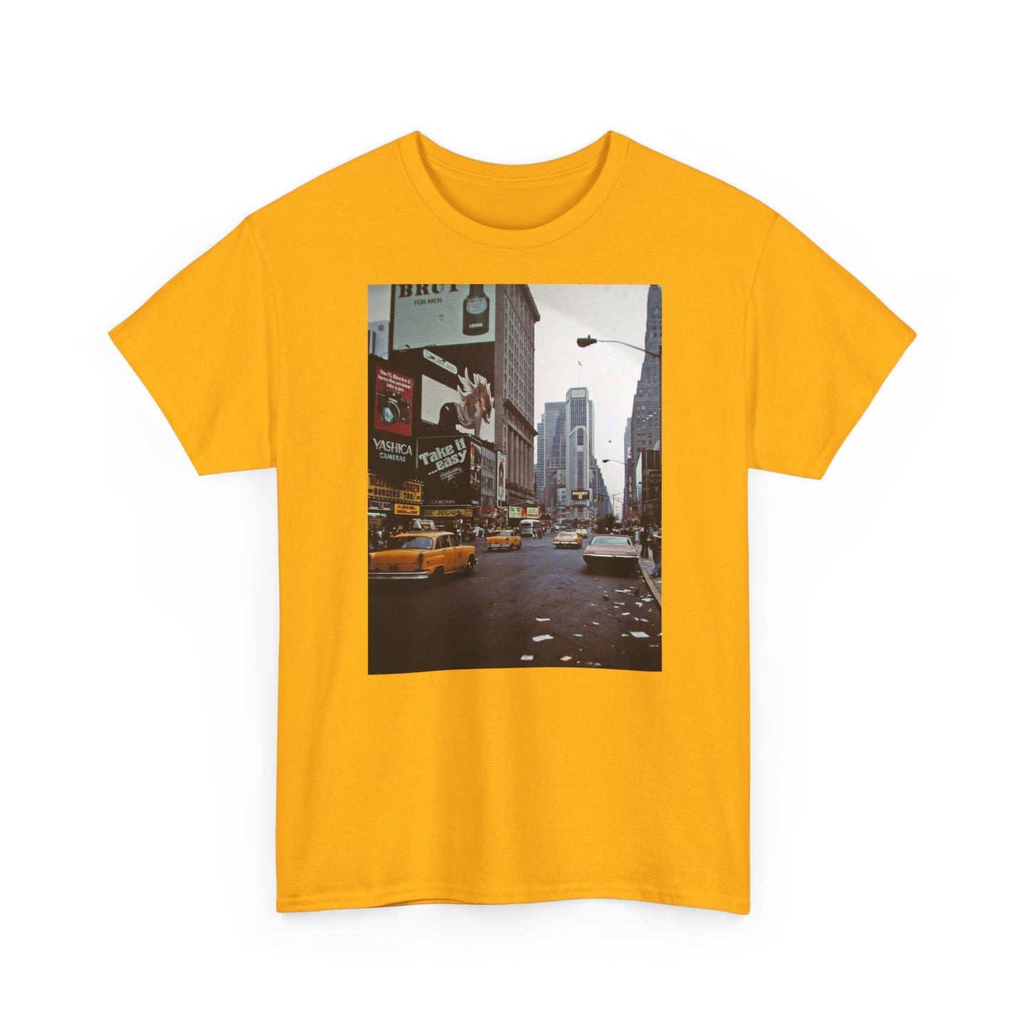 New York retro vintage supreme style Heavy Cotton Tee