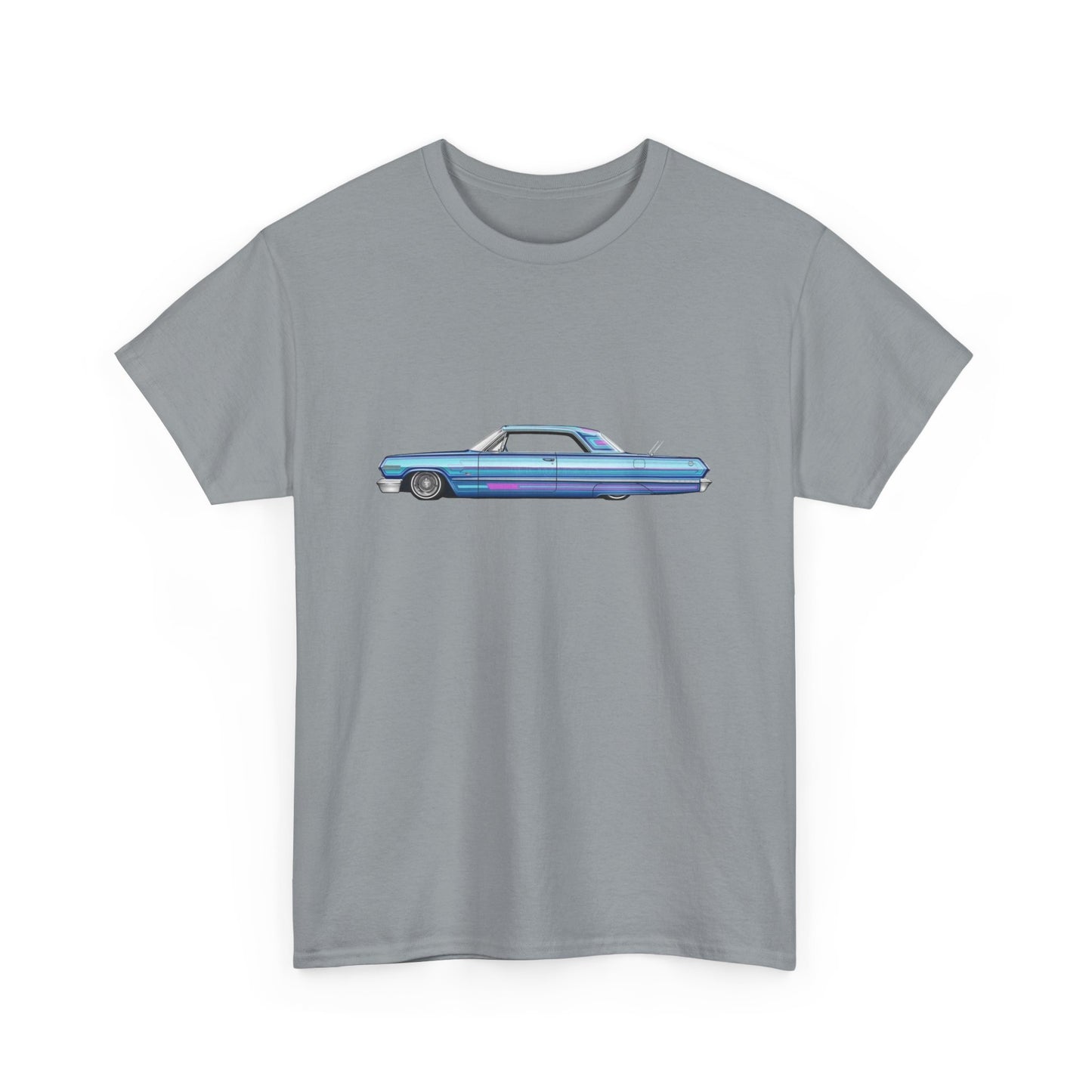 64 Impala Lowrider Cali Graphic T Shirt Unisex Heavy Cotton Tee NEW