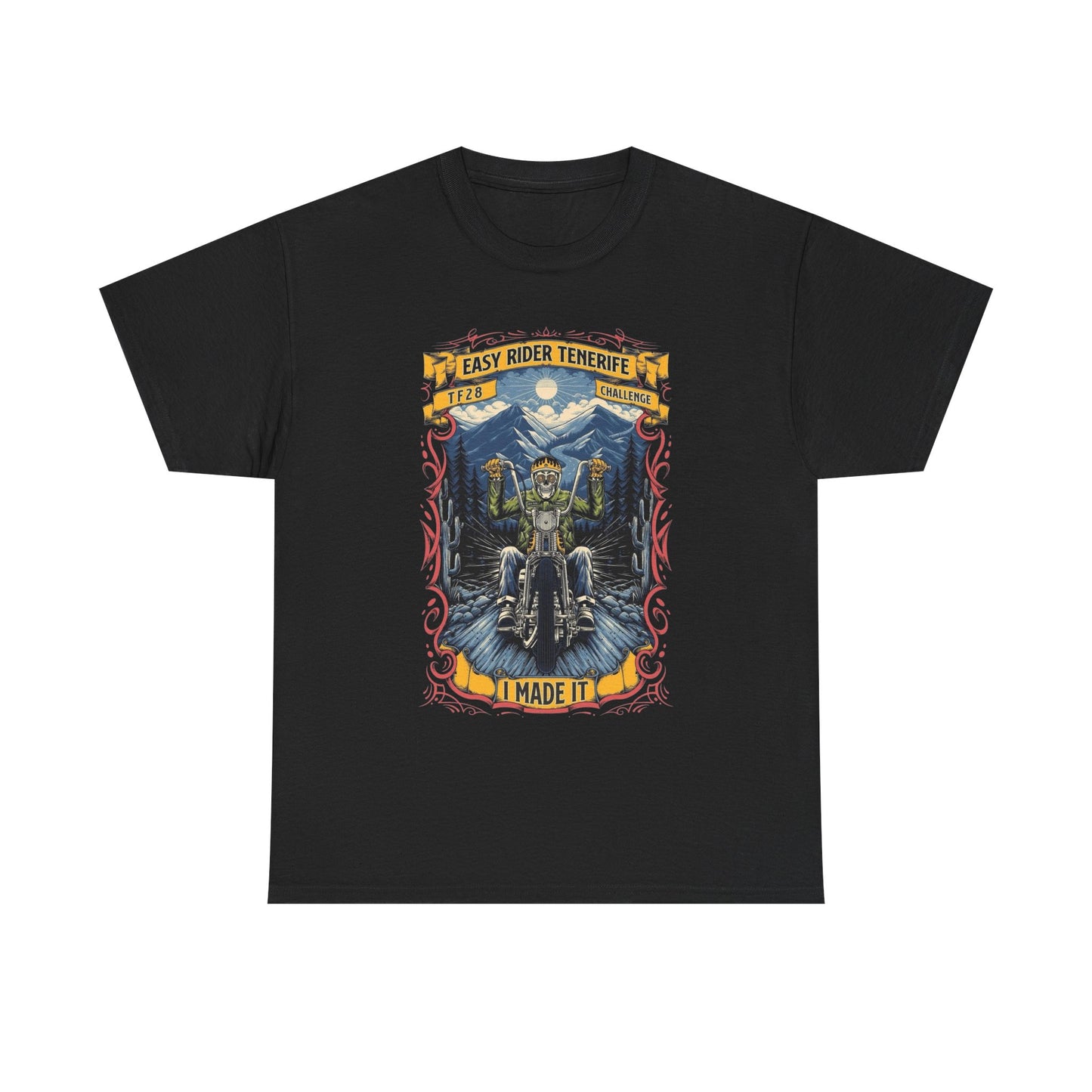 Easy Rider Motorcycles Vintage Graphic T Shirt Unisex Heavy Cotton Tee