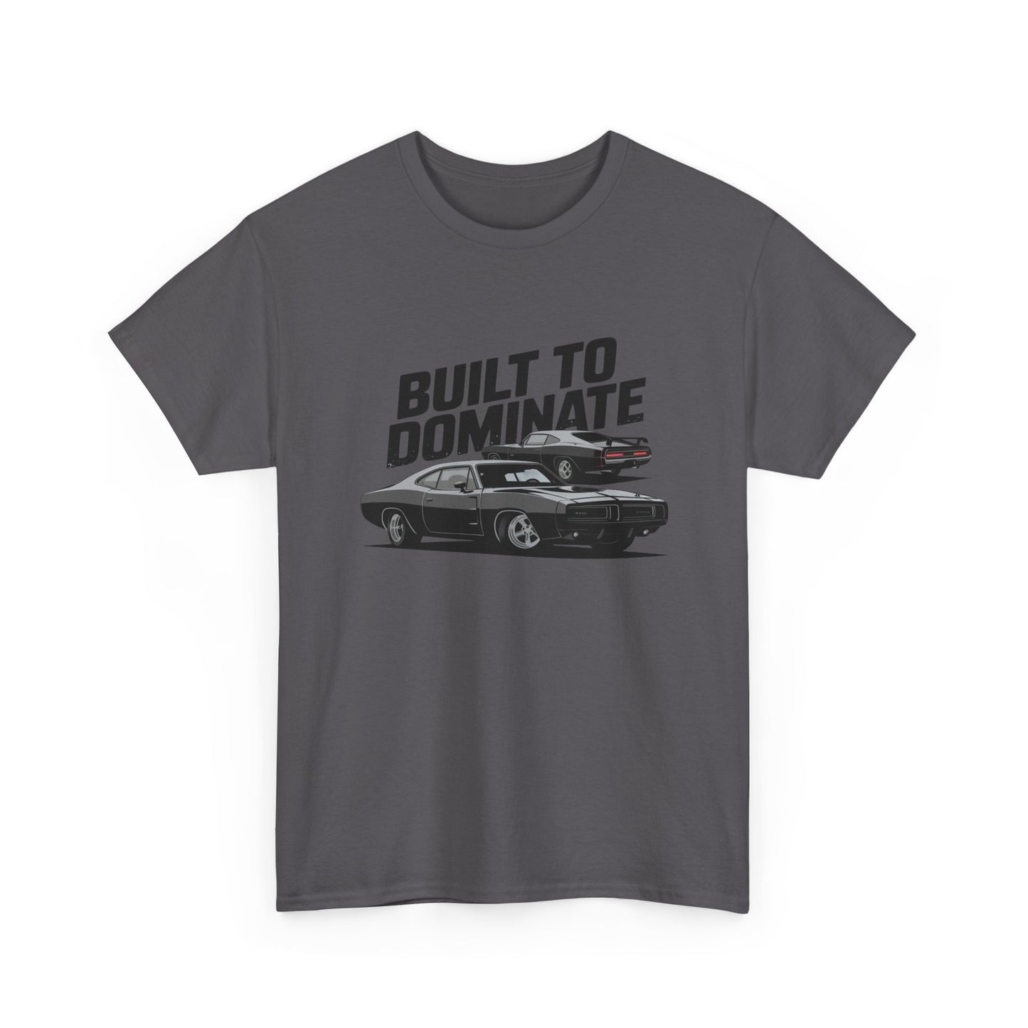 Built To Dominate Charger Graphic T Shirt ADULT NEW