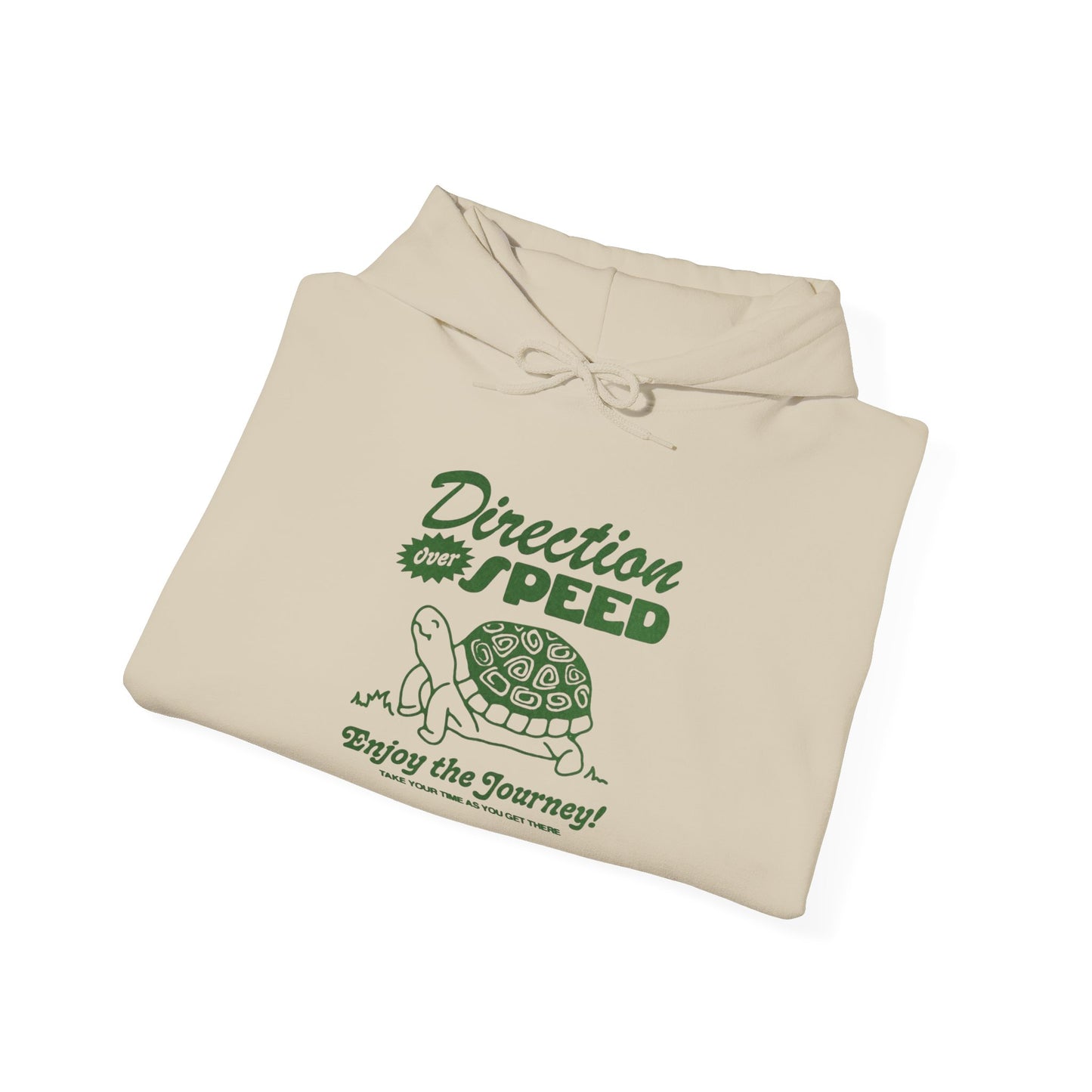 Enjoy The Journey Turtle Graphic Hoodie Unisex Heavy Blend™ Hooded Sweatshirt