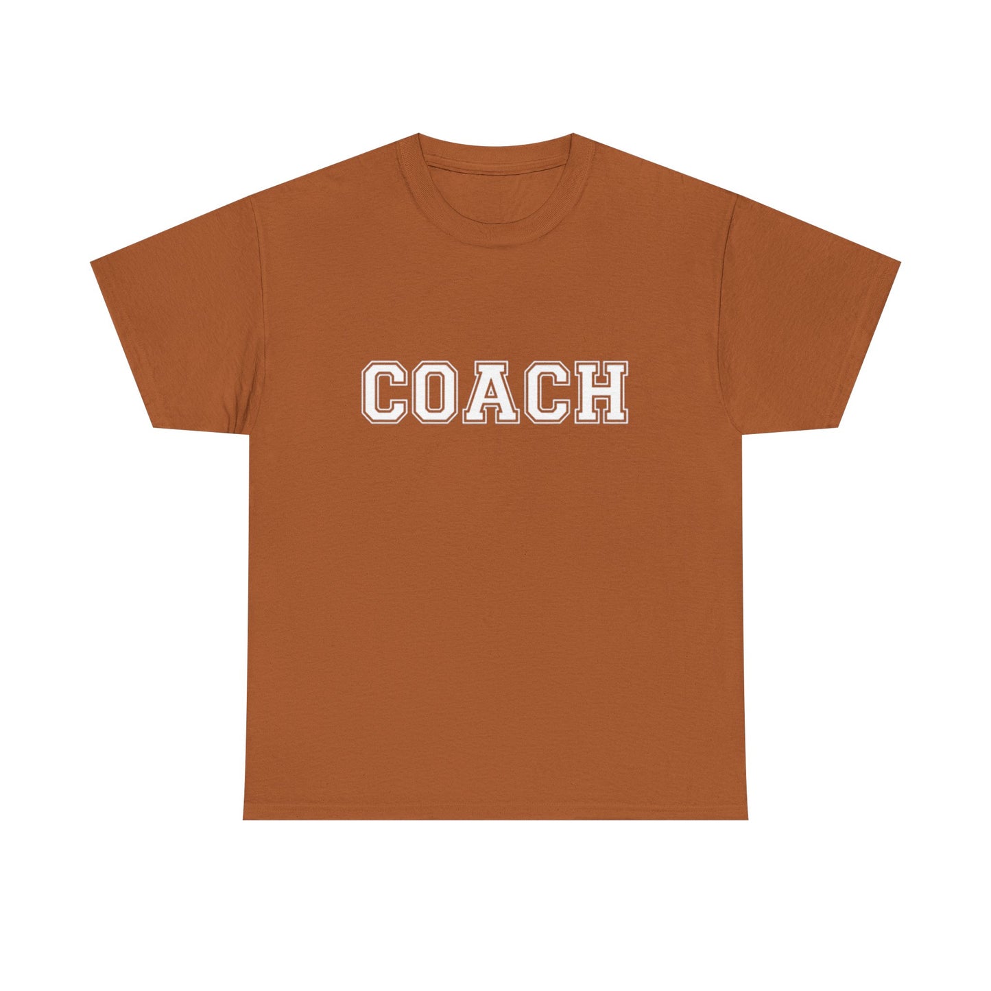 Coach Sports Retro Gym Graphic T Shirt Unisex Heavy Cotton Tee