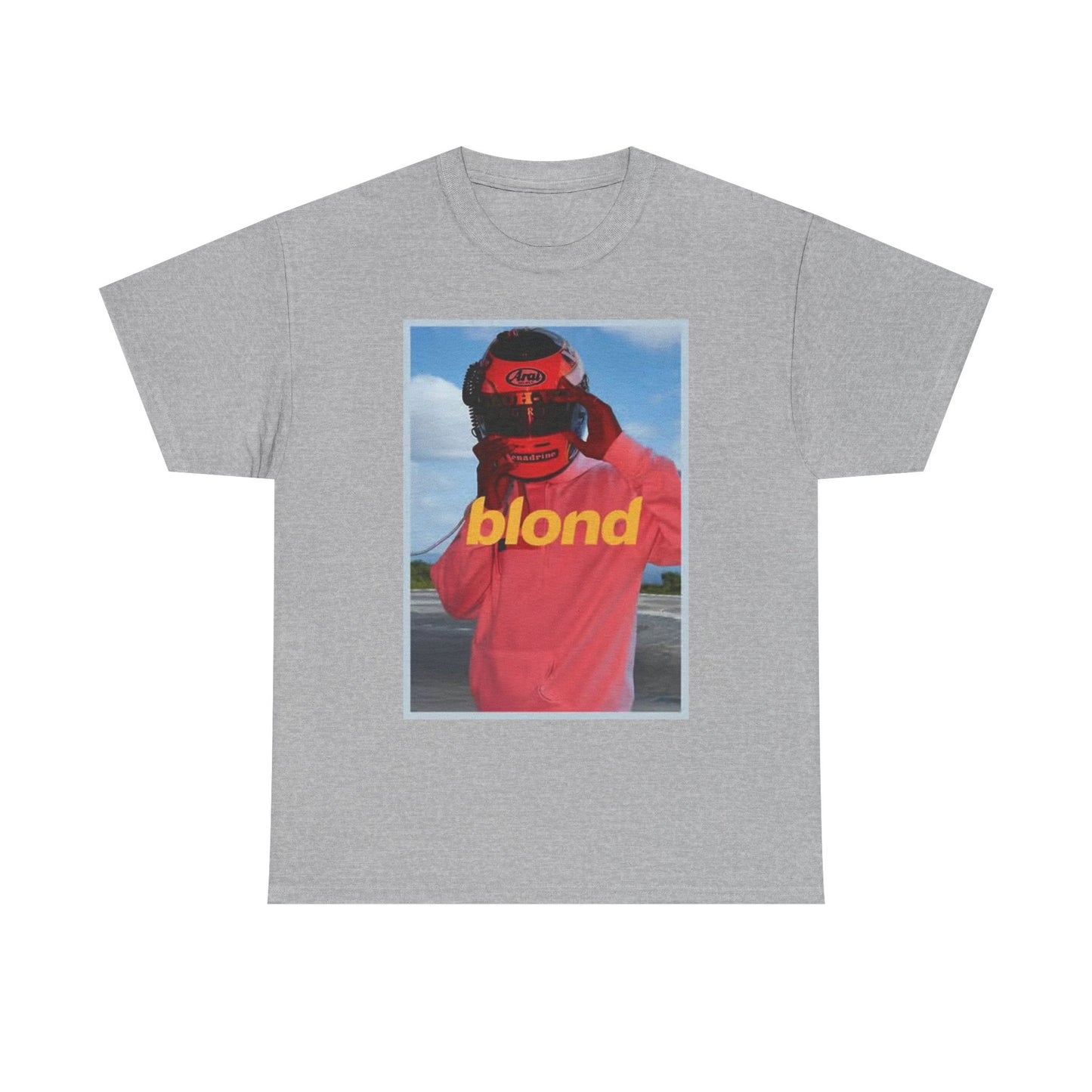Blond Frank Ocean Graphic T Shirt Retro Album Art Unisex Heavy Cotton Tee
