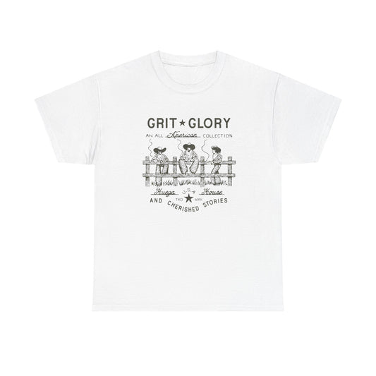 Grit And Glory Graphic T Shirt Unisex Heavy Cotton Tee