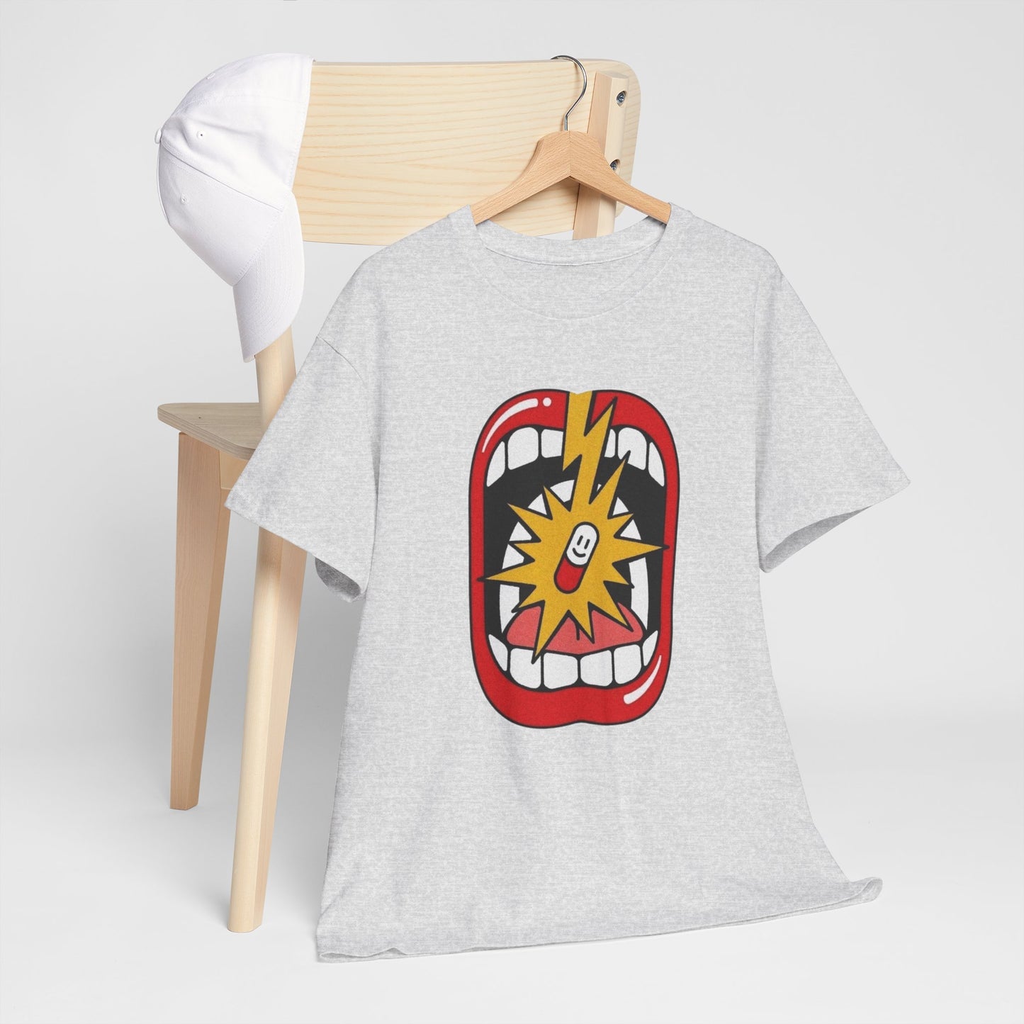 Happy Trip Graphic T Shirt Unisex Heavy Cotton Tee