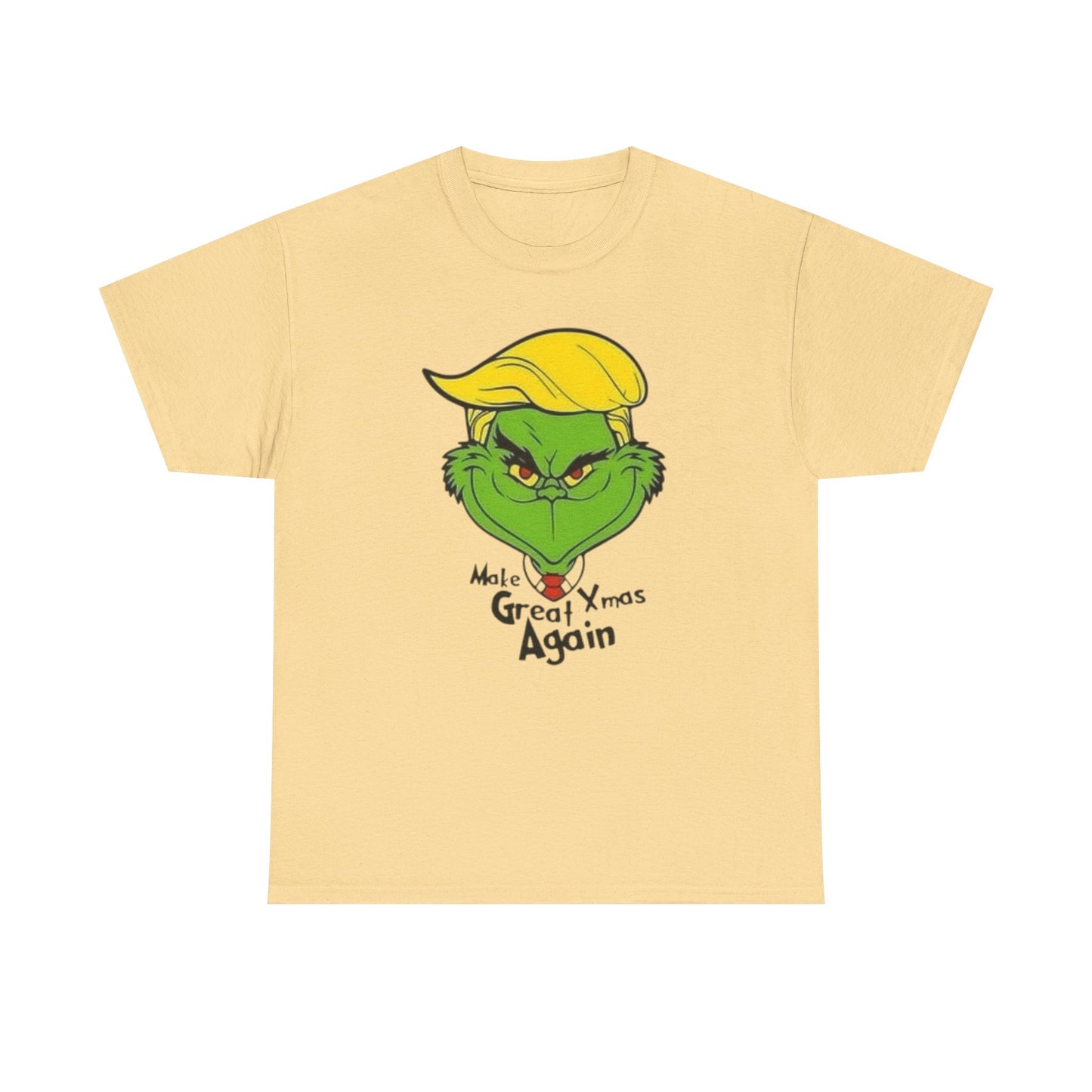 Make Christmas Great Again Funny Graphic T Shirt Unisex NEW Heavy Cotton Tee