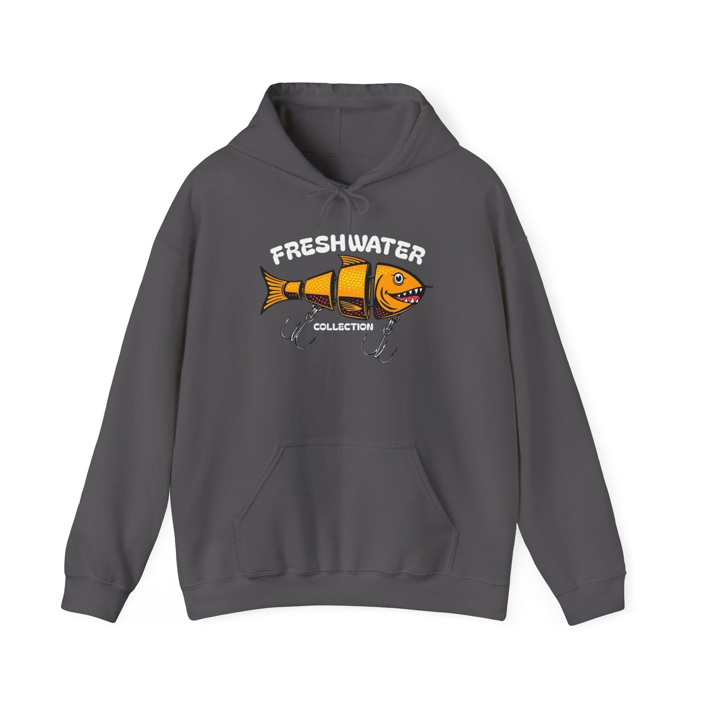 Freshwater Fishing Collection Graphic Hoodie Heavy Blend Sweatshirt NEW