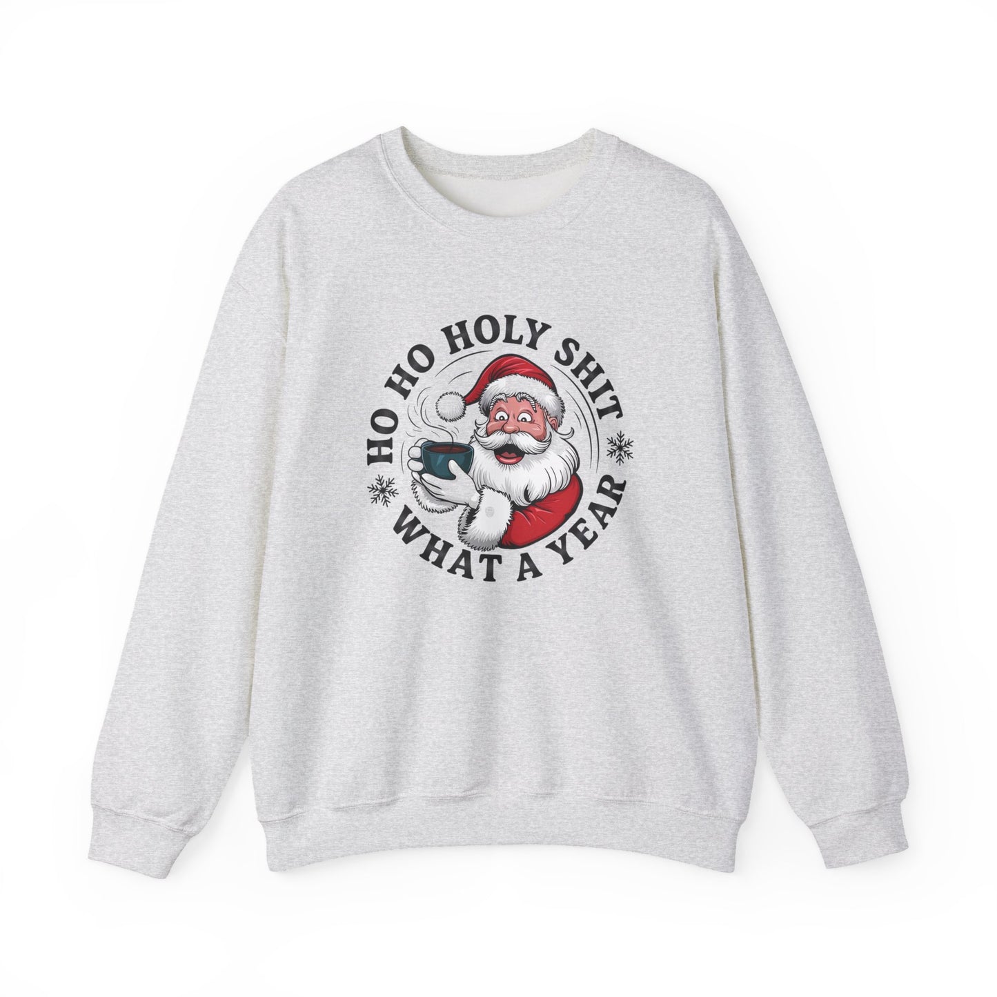 Funny Santa Christmas Sweater NEW Unisex Heavy Blend™ Crewneck Sweatshirt
