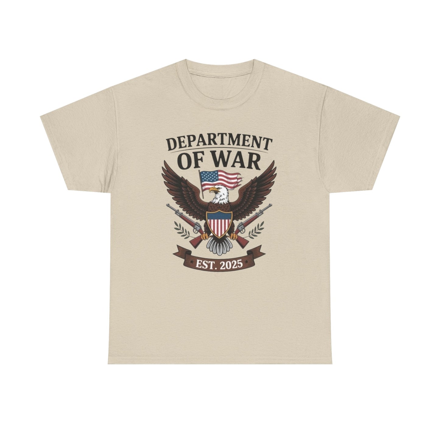 Department Of War Graphic T Shirt NEW ADULT Tee