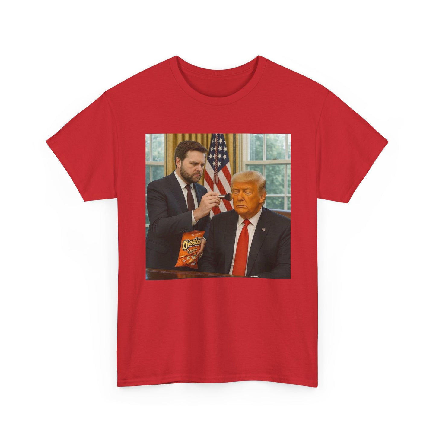 Cheetos Trump Funny Graphic T Shirt NEW Cotton Tee Gift