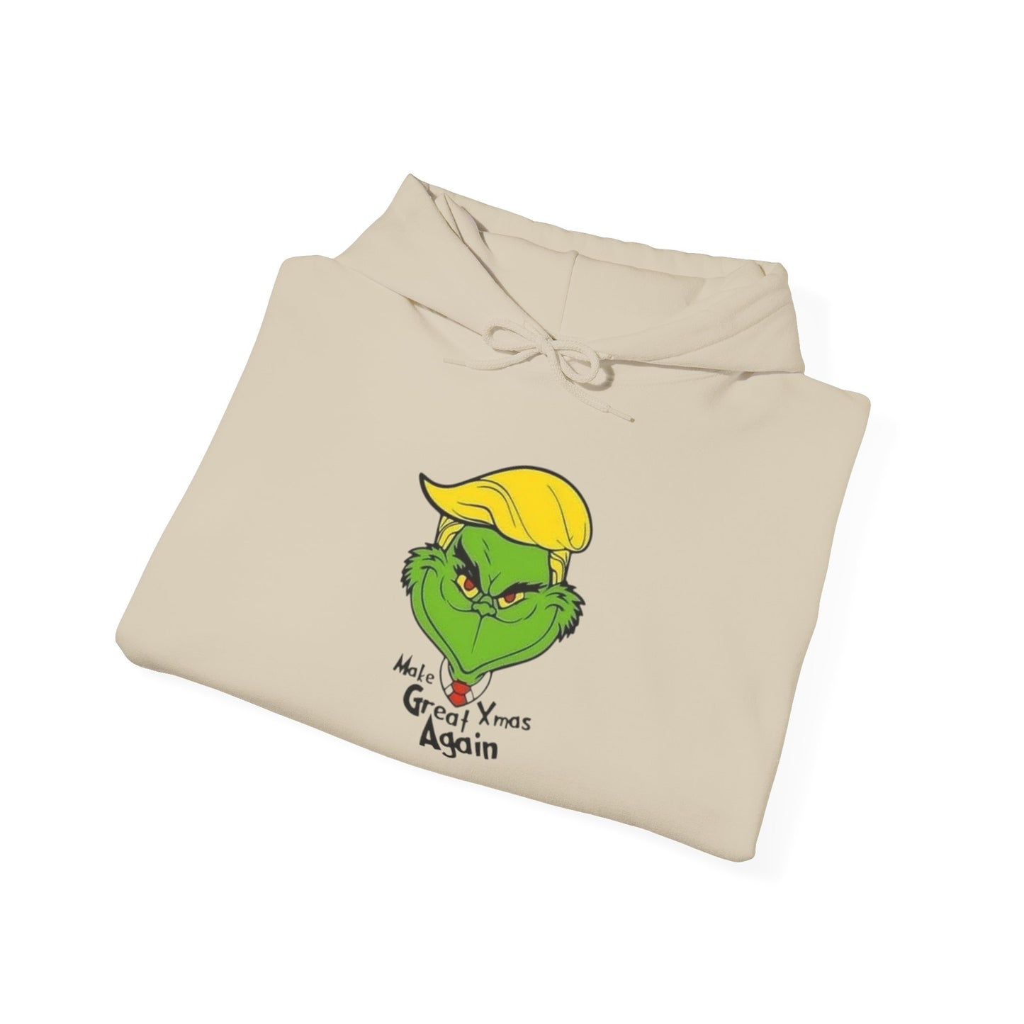 Make Christmas Great Again Funny Graphic Hoodie Heavy Blend™ Hooded Sweatshirt