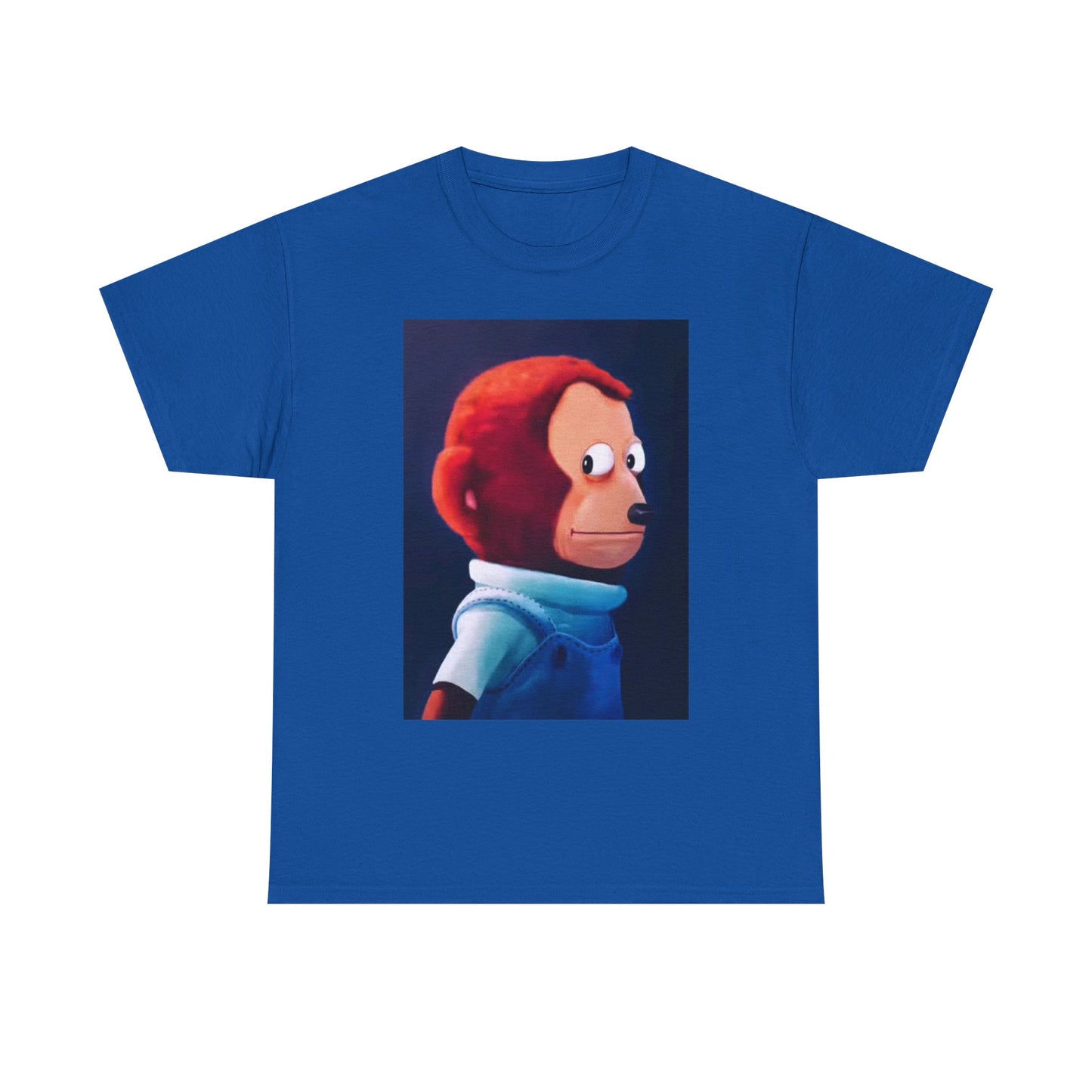 Funny Side Eye Jokes T Shirt MEME Comedy Cartoon Painting Unisex Heavy Cotton