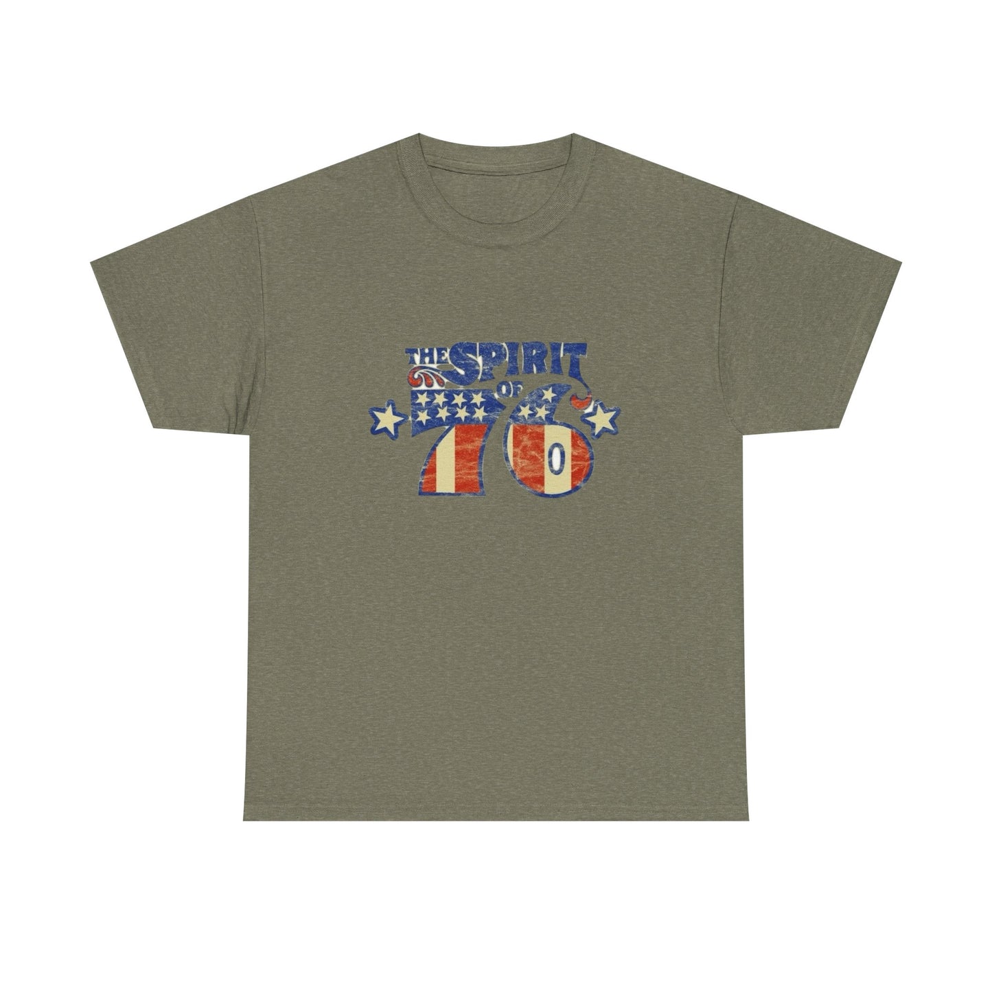 The Spirit Of 76 USA Graphic T Shirt Adult New Tee
