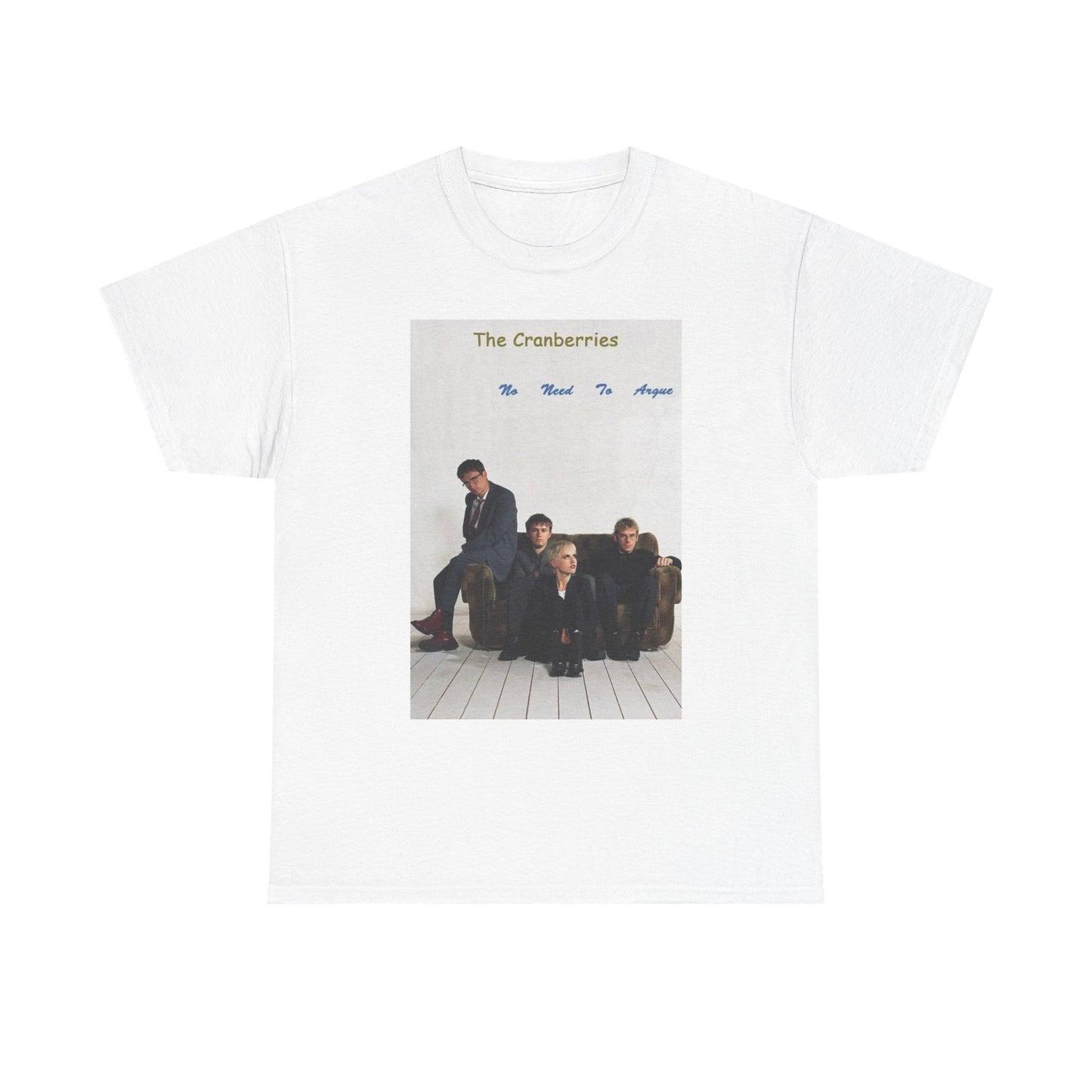 The Cranberries Graphic T Shirt Vintage Rock Retro Unisex Heavy Cotton Tee