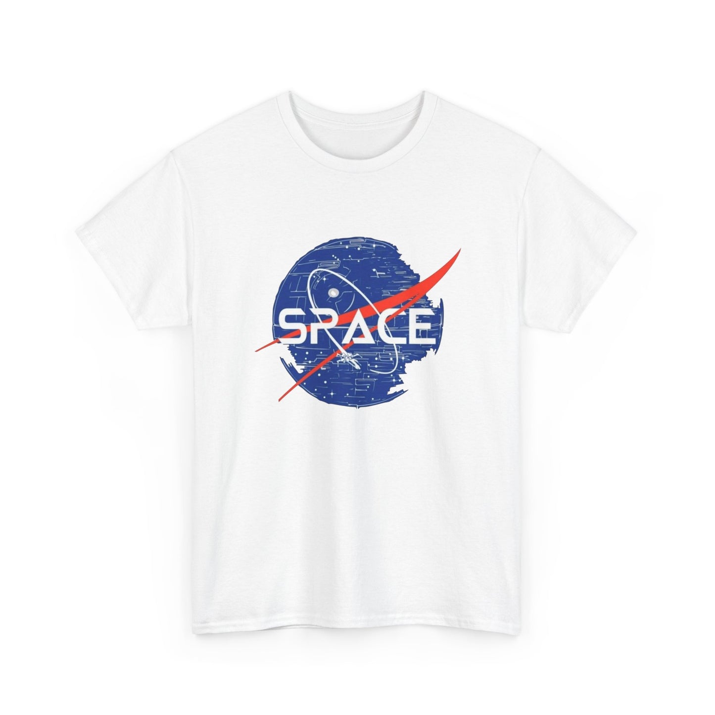 Space Graphic T Shirt Unisex Heavy Cotton Tee