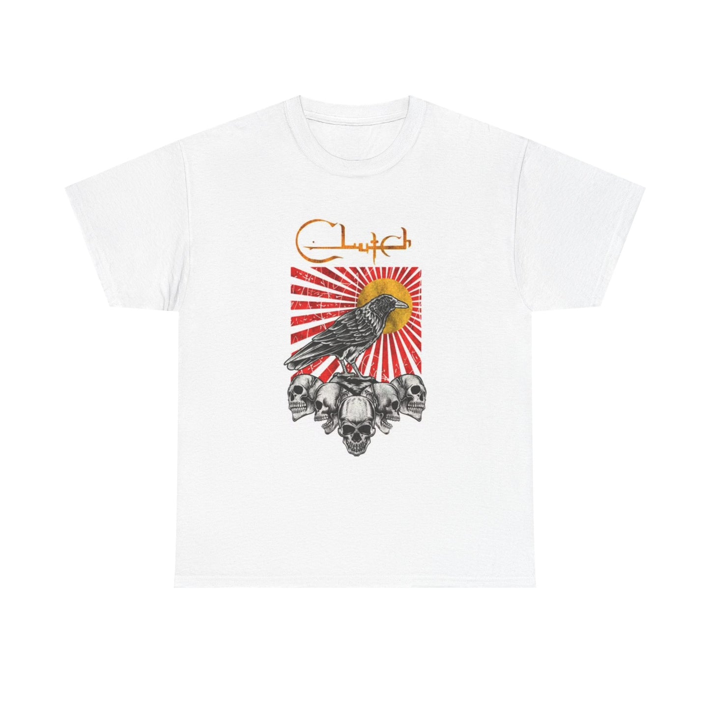 Clutch Graphic T Shirt Vintage Rock Metal Merch Unisex Heavy Cotton Tee