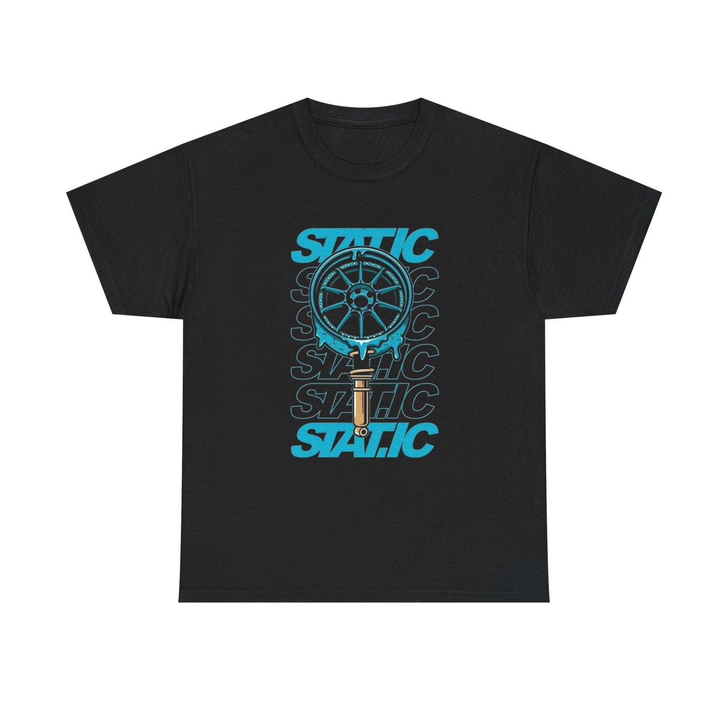 Static Car JDM Retro Drifting Graphic T Shirt Heavy Cotton Tee Gift Vintage