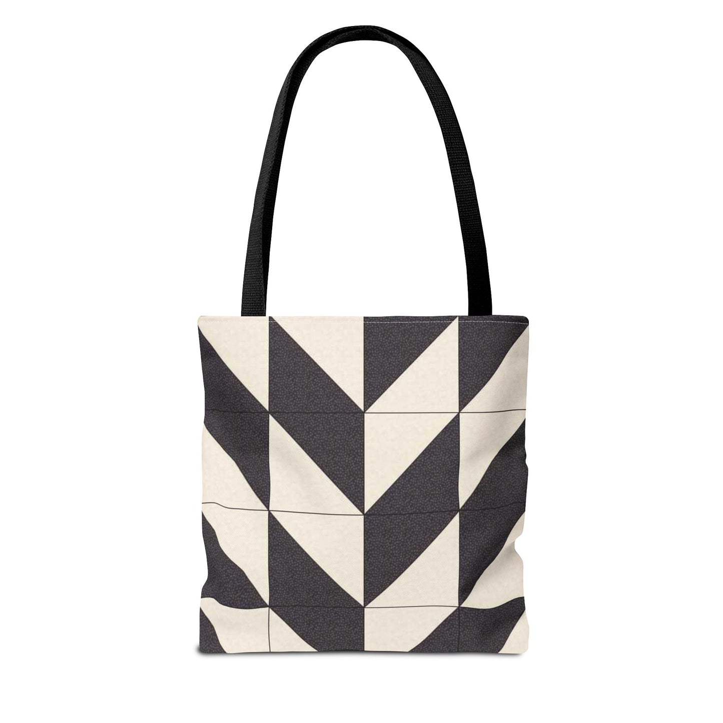 Black And Cream BRAND NEW Modern Purse - Pocketbook - Travel Tote Bag (AOP)