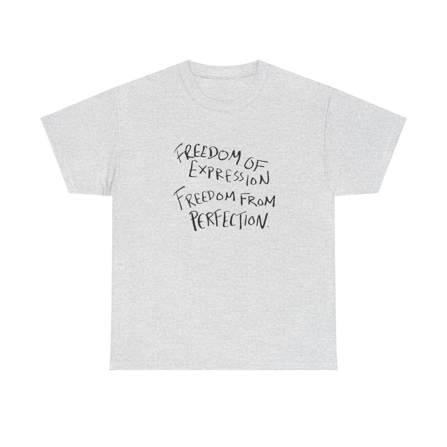 Freedom Of Expression Graphic T Shirt Unisex Heavy Cotton Tee Gift Vintage