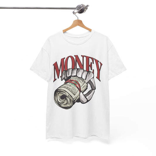 Money Grill Retro Street Wear Graphic T Shirt Unisex Heavy Cotton Tee