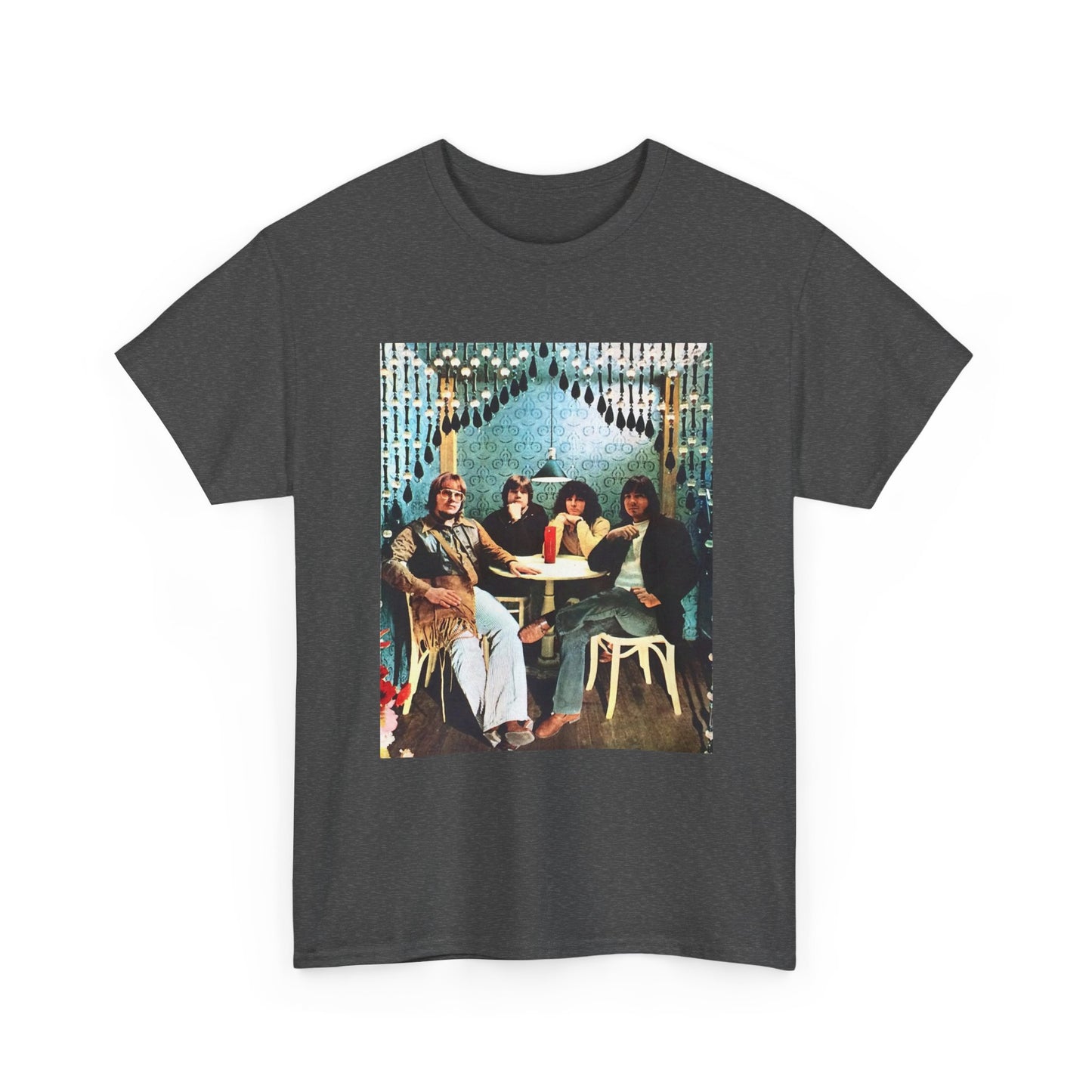 The guess who T-shirt vintage classic rock nostalgia Unisex Heavy Cotton Tee