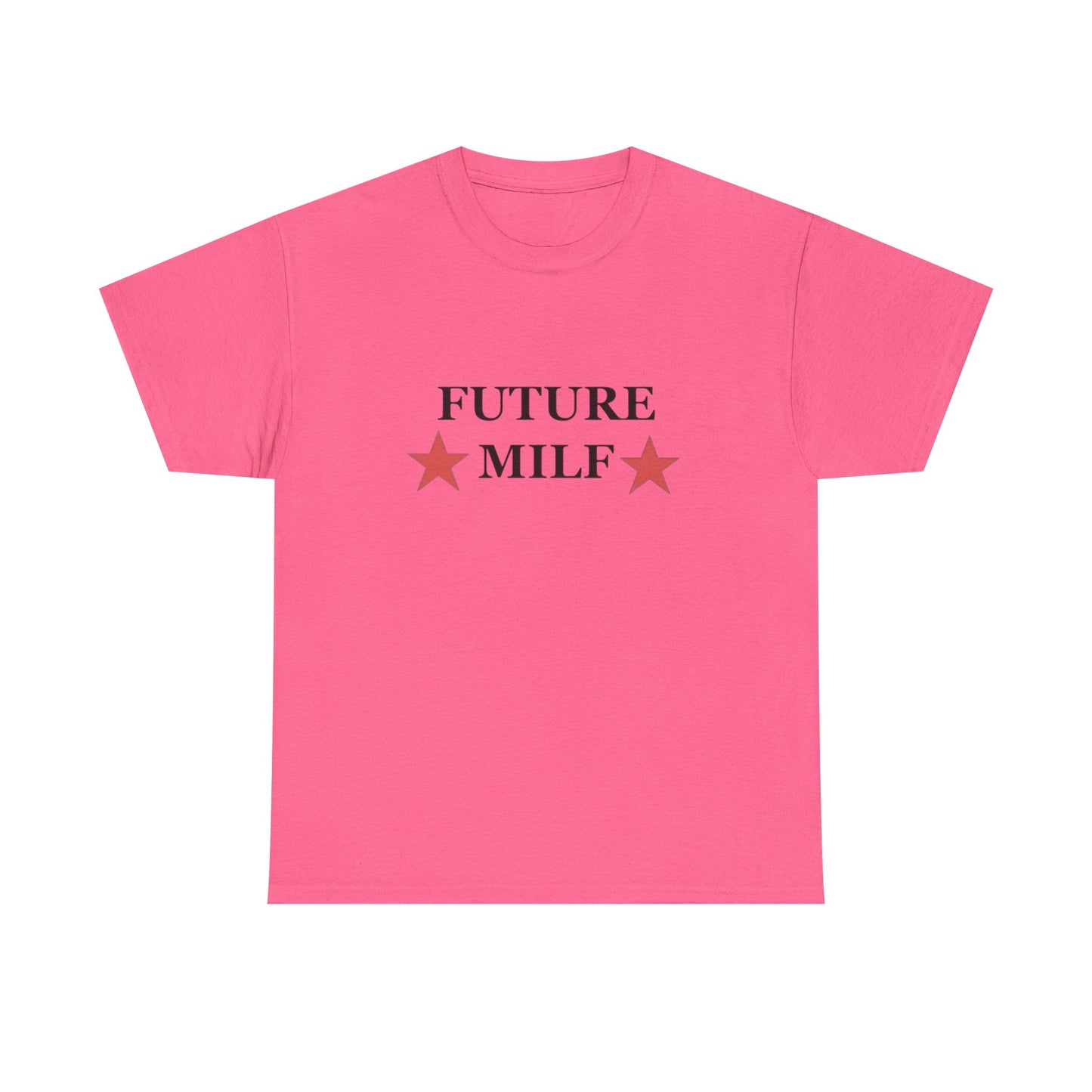 Future Milf Funny Mom Jokes Graphic T Shirt NEW Adult Unisex Heavy Cotton Tee