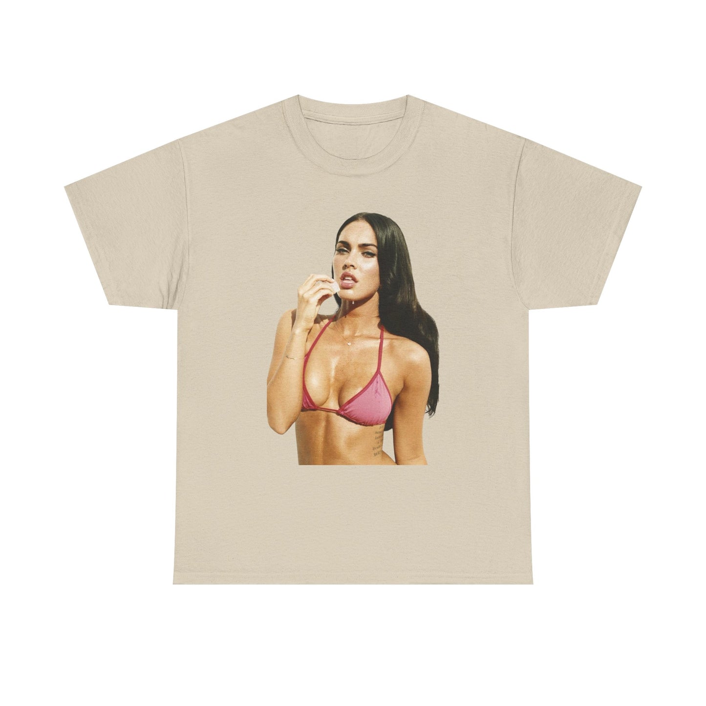 Megan Fox Graphic T-Shirt Unisex Heavy Cotton Tee NEW GIFT