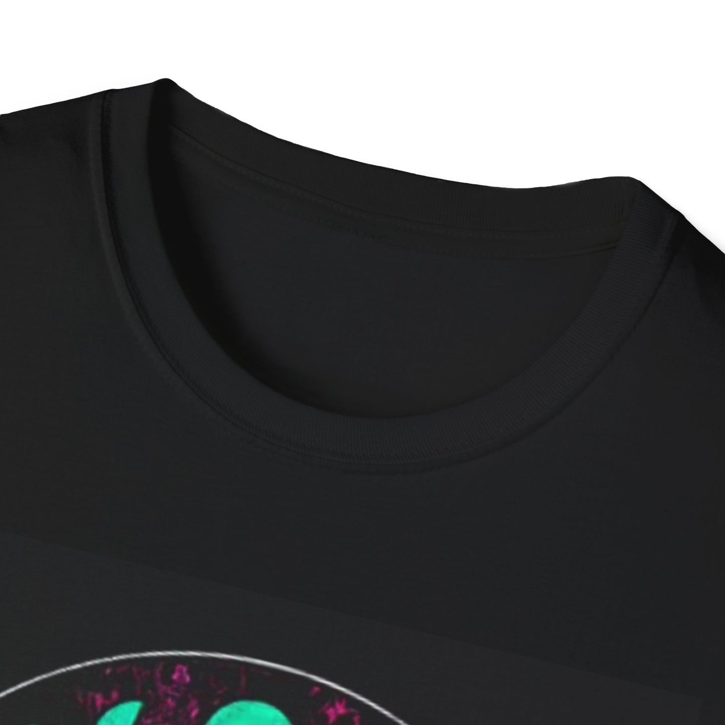 Trippy Toad Mushroom Graphic T Shirt Retro Neon Unisex Softstyle T-Shirt