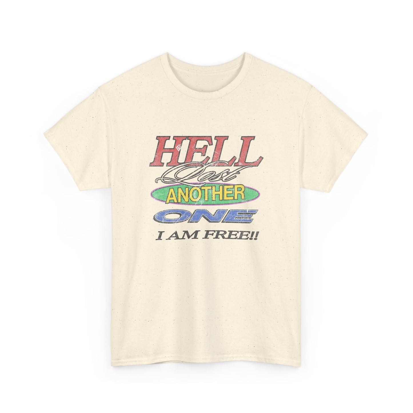 I'm Free Jesus Saves Graphic T Shirt Unisex Heavy Cotton Tee
