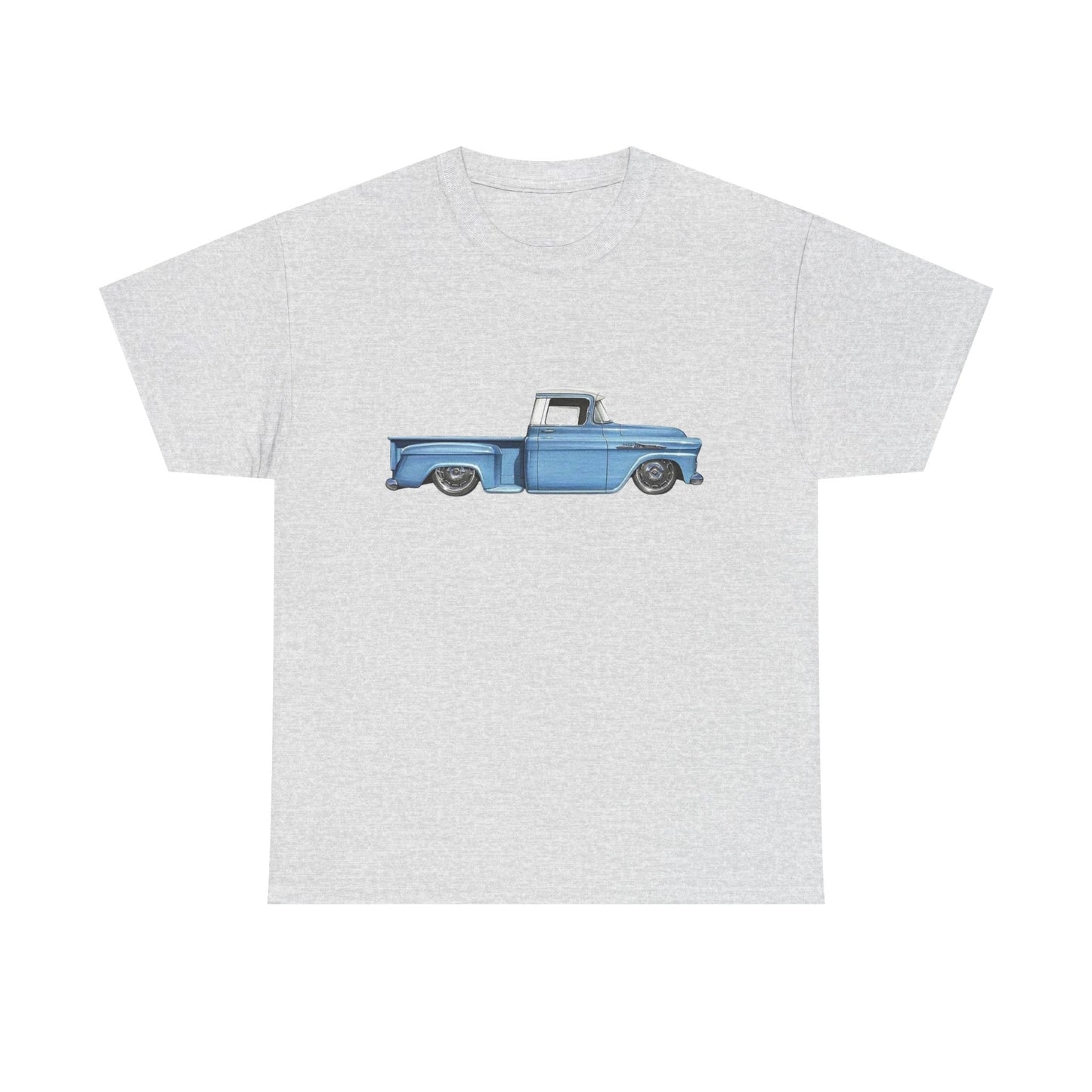 Vintage Chevrolet Pickup 60's Graphic T Shirt Unisex Heavy Cotton Tee NEW