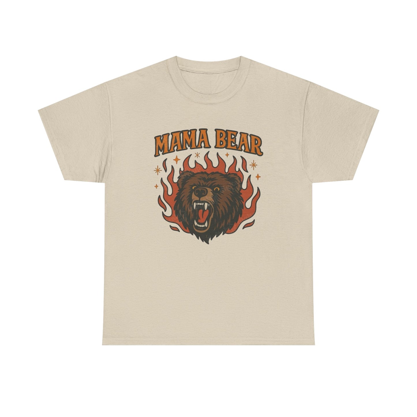 Mama Bear Graphic T Shirt NEW Unisex Heavy Cotton Tee