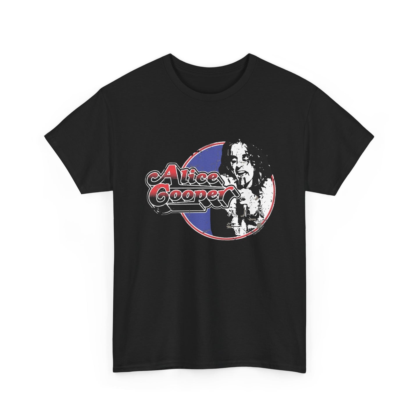 Alice Cooper Vintage Graphic T Shirt Unisex Heavy Cotton Tee