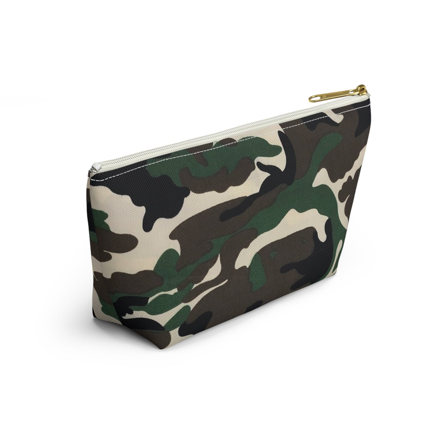 Camo Bag Travel Accessory Pouch w T-bottom Brand New