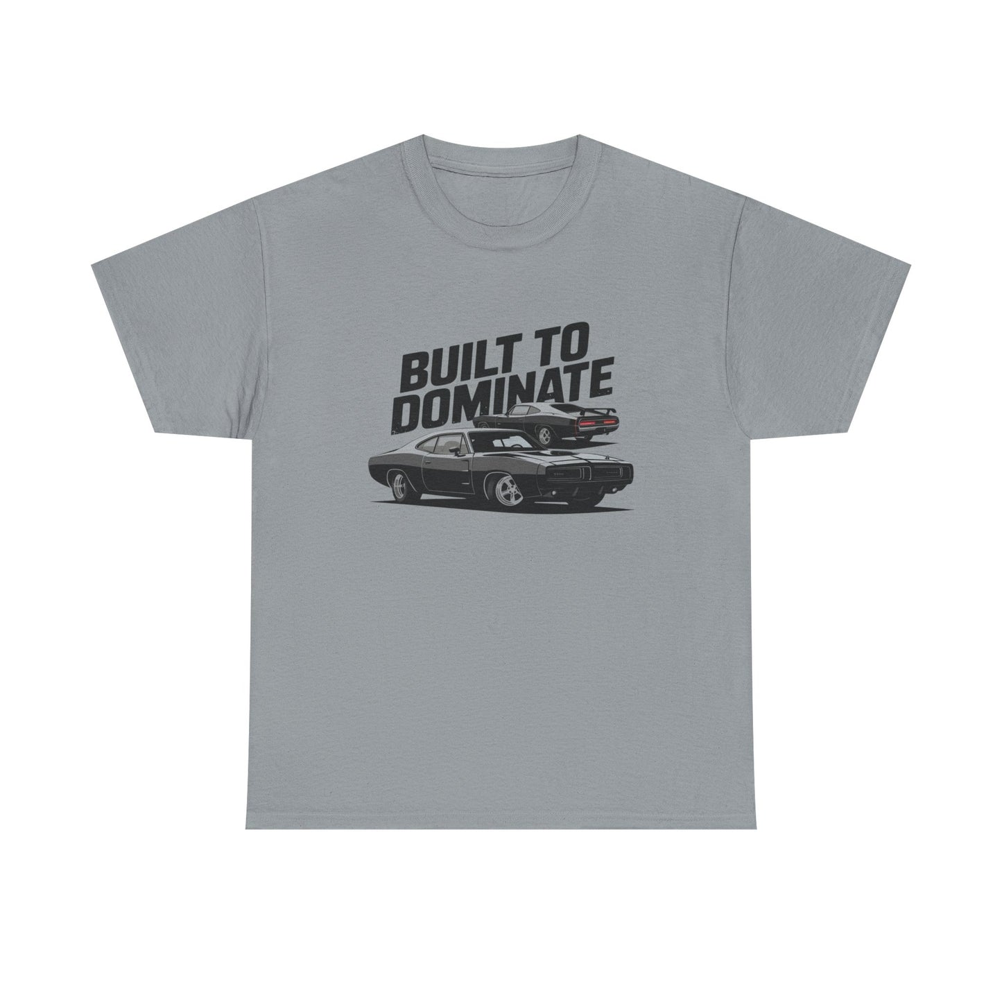 Built To Dominate Charger Graphic T Shirt ADULT NEW