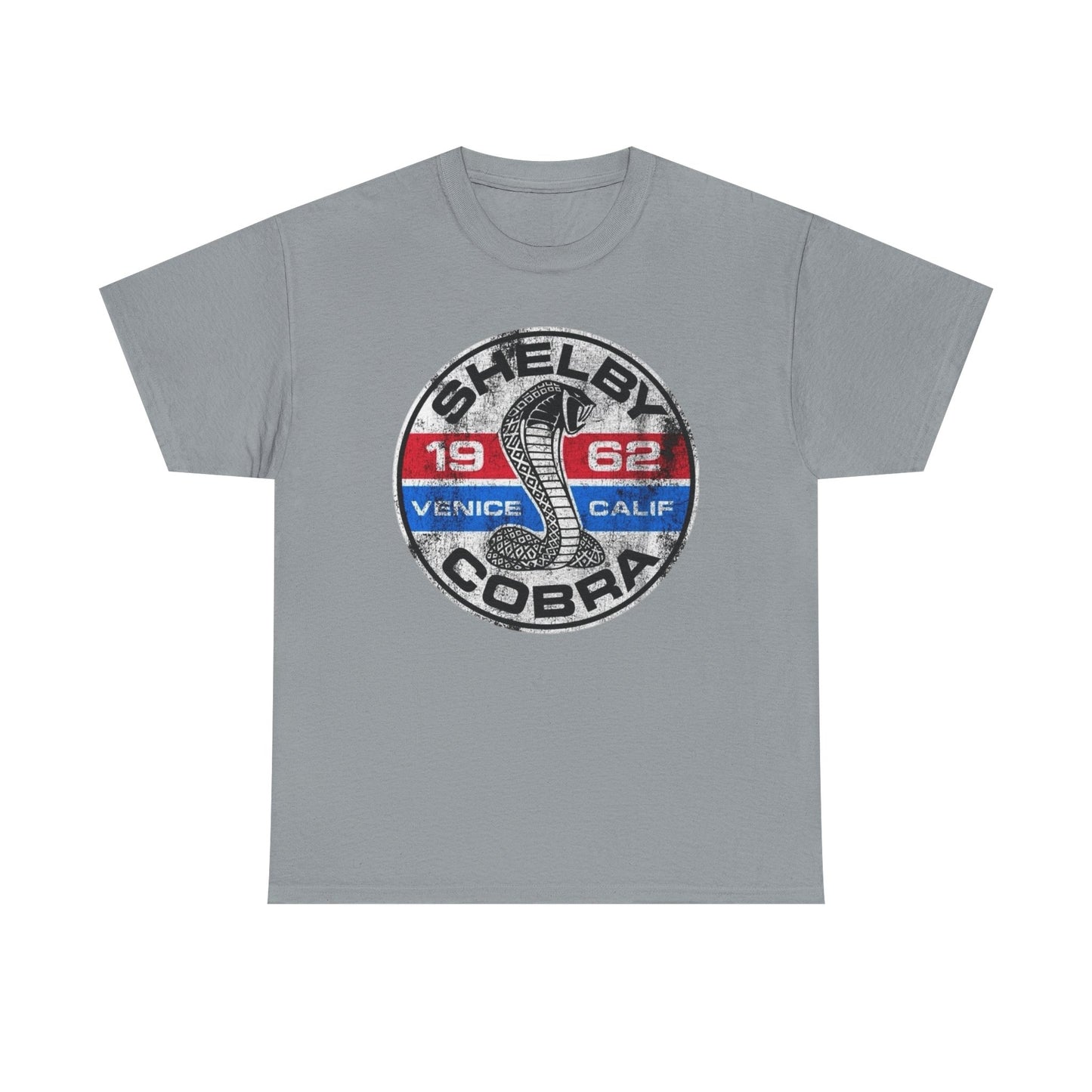 Shelby Cobra Racing Graphic T Shirt Unisex Heavy Cotton Tee