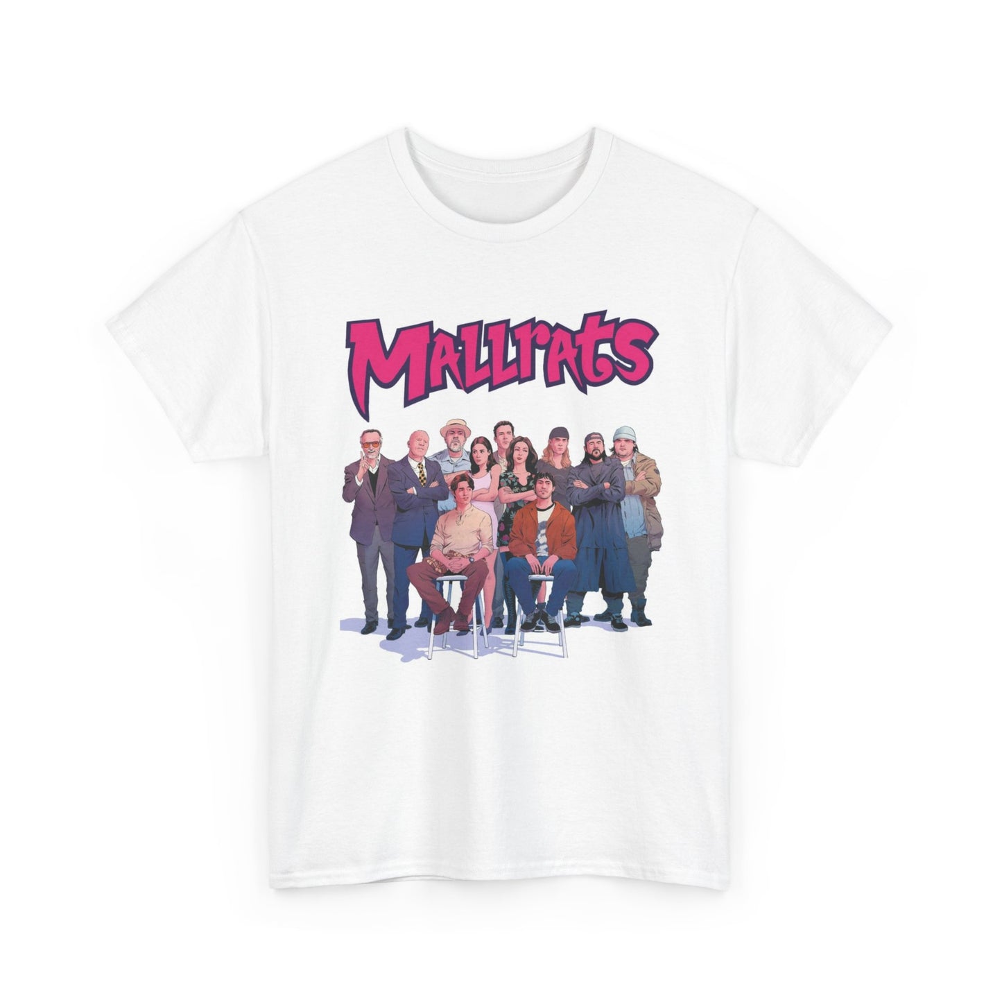 Mallrats T Shirt Vintage Comedy Movie Poster Retro Unisex Heavy Cotton Tee