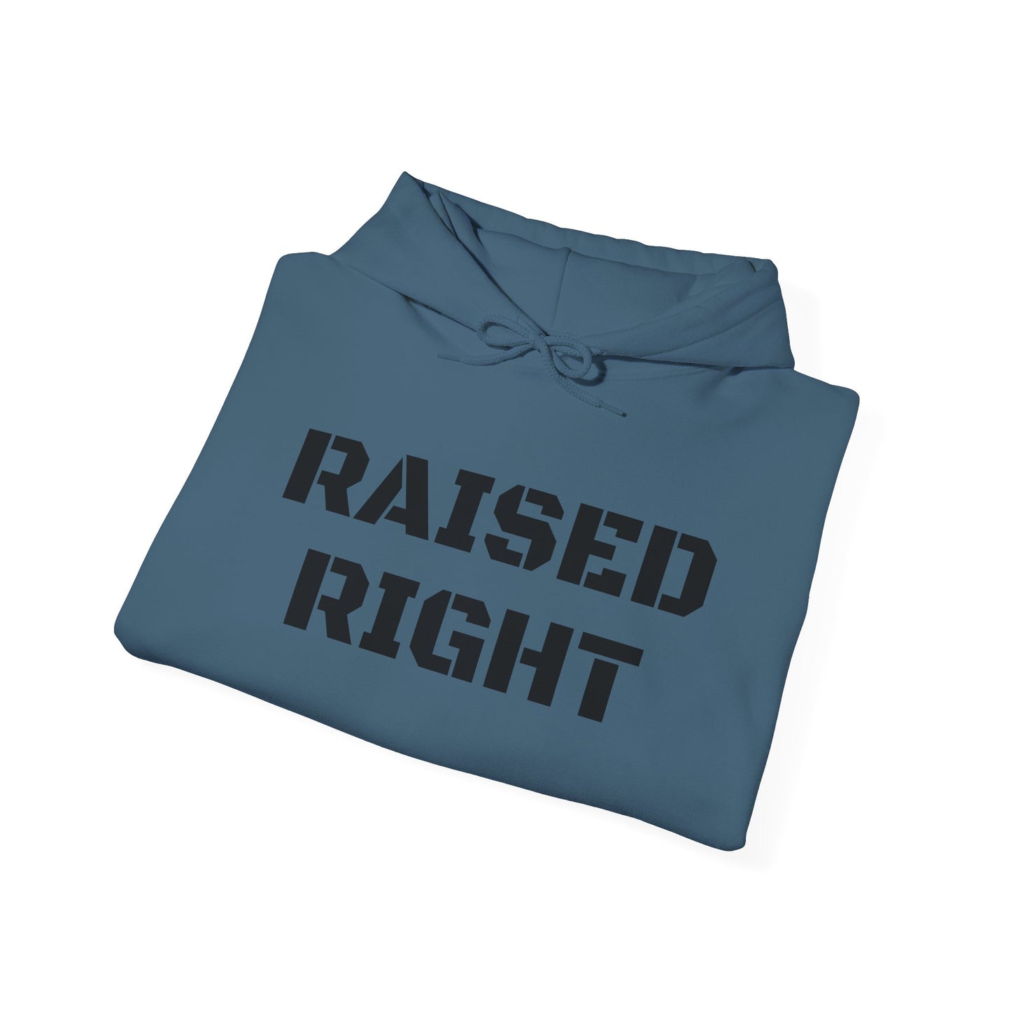 Raised Right Graphic Hoodie USA NEW Unisex Heavy Blend™ Hooded Sweatshirt