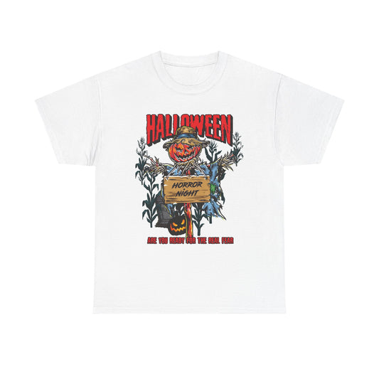 Halloween Horror Night Graphic T Shirt Cotton Tee
