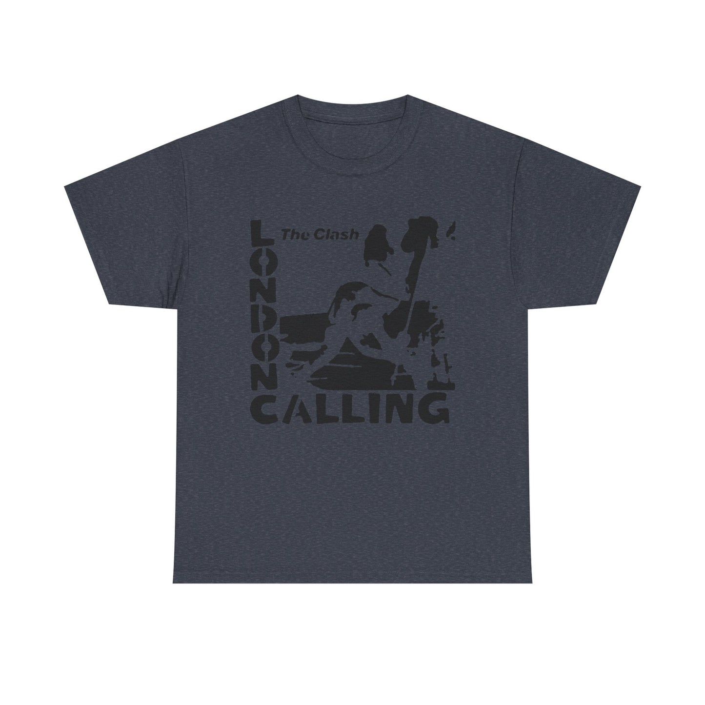 The Clash London Calling Graphic T Shirt Unisex Heavy Cotton Tee